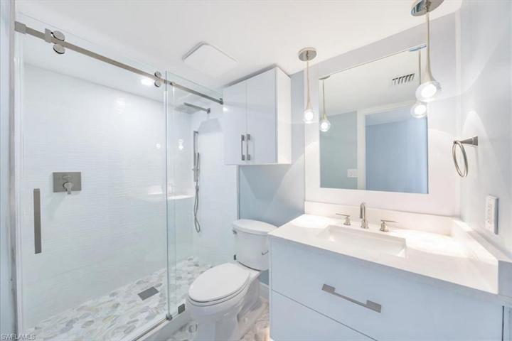 Beautifully renovated guest bathroom