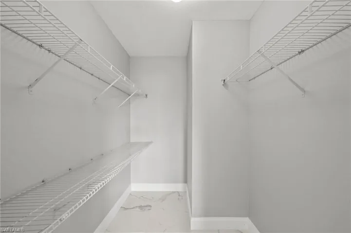 View of spacious closet
