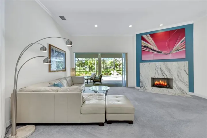 Disappearing Sliding Glass Doors to Lanai for Seamless Indoor-Outdoor Living