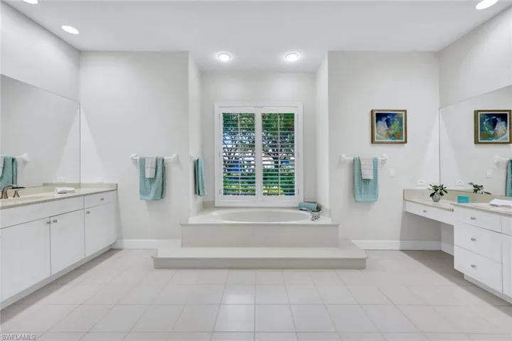 Primary Bath with Dual Sinks