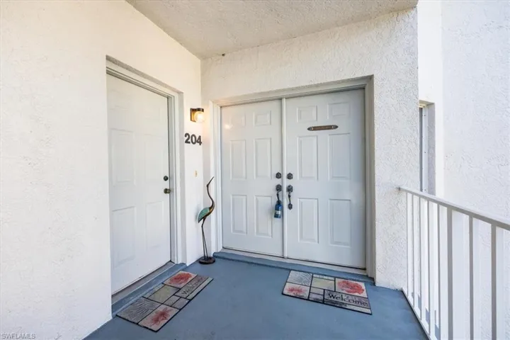 View of exterior entry