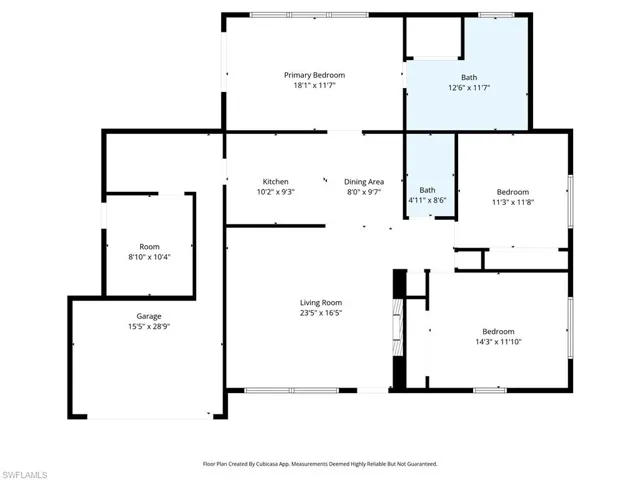 View of home floor plan