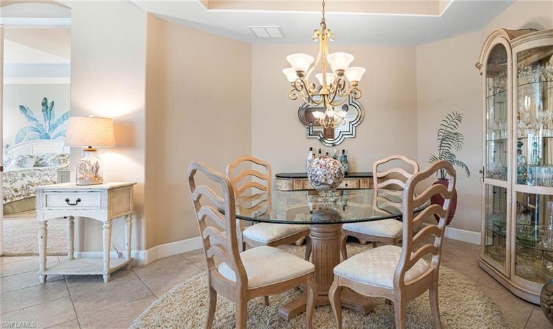 and a more formal dining area off the kitchen