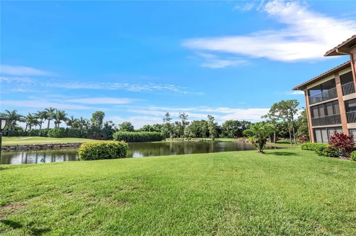 View of yard featuring a water view