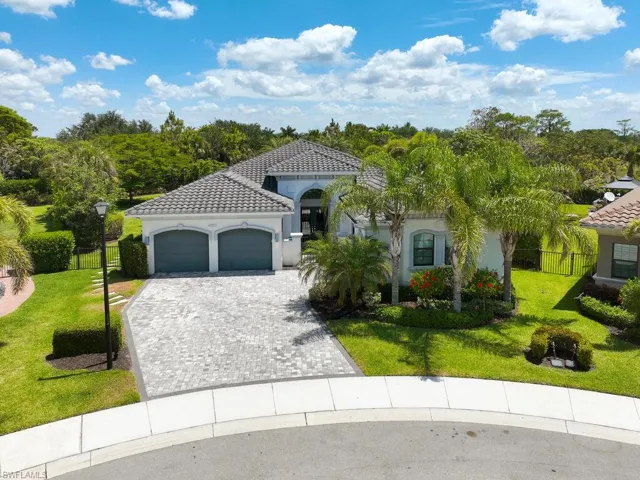 Drone/aerial view of front elevation
