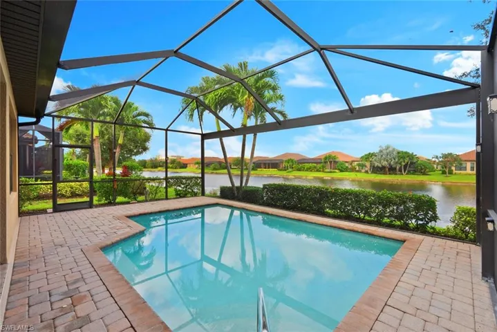 Pool with lake views!