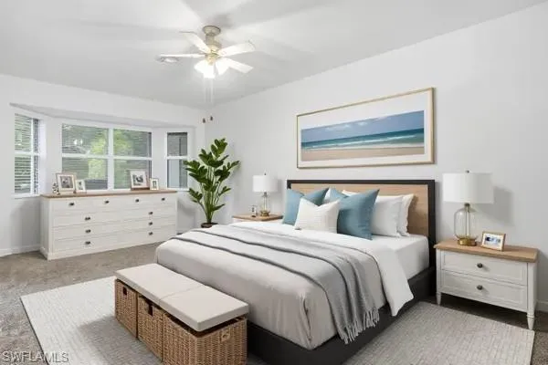 VIRTUALLY STAGED - Primary Bedroom