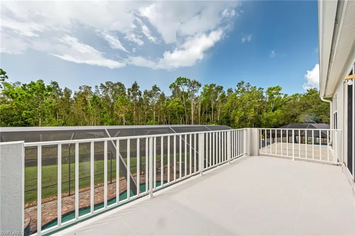 Balcony off Primary suite