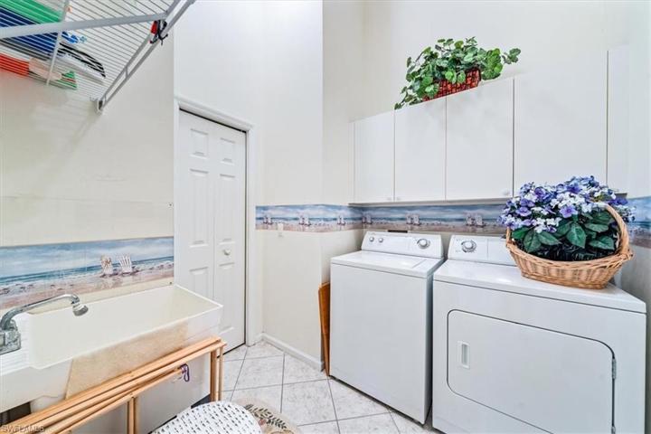 includes utility sink & storage