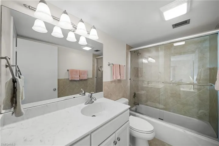 Primary Bathroom with tub.