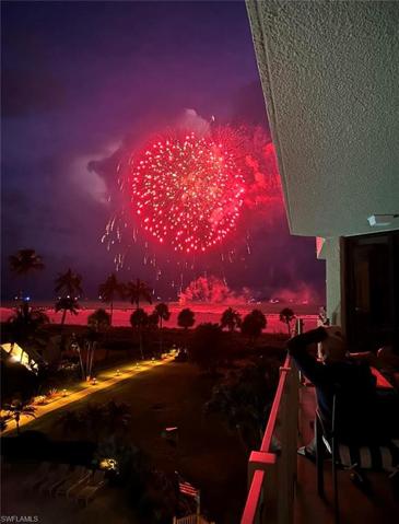4th of July Fireworks from balcony!