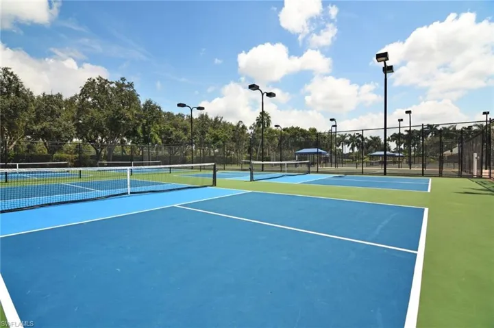 6 pickleball courts
