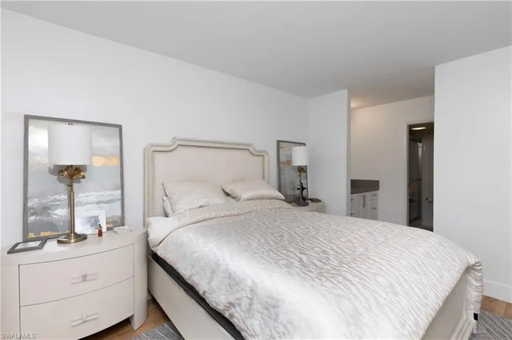 Bedroom featuring hardwood / wood-style floors