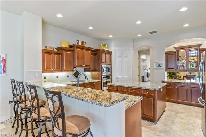 Extraordinary Kitchen With Convenient Pass-Through to Formal Dining Area