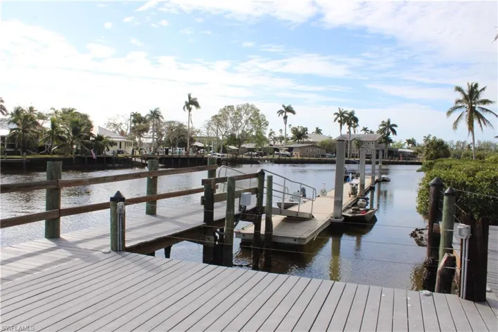 Dock area 1 featuring a water view