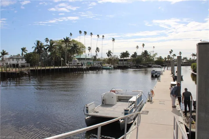 Dock area 2 featuring a water view