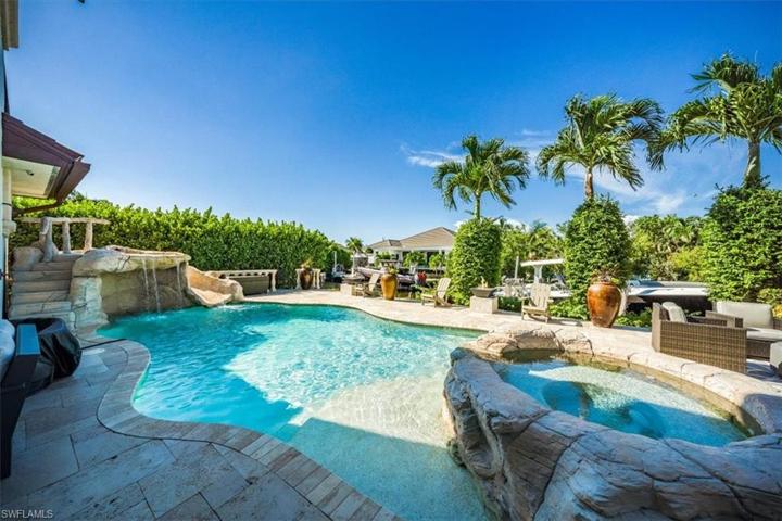 Resort pool area
