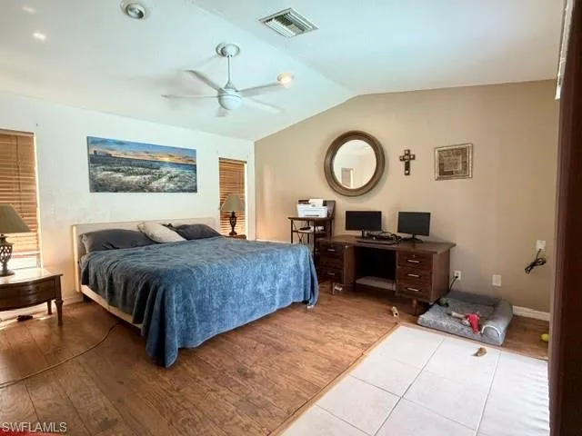 This Master Suite is in it's own wing of the home. Closed off by a door when you choose