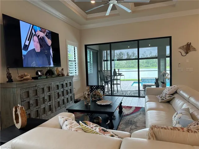 beautiful view from your living room (lake and preserves)