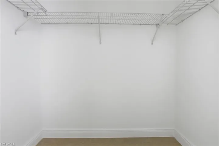 View of spacious closet