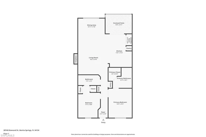 View of room layout