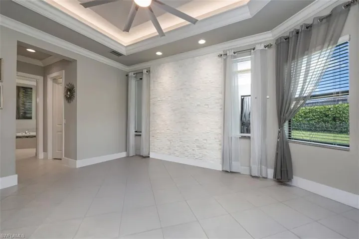 Primary Bedroom, shown without furnishings