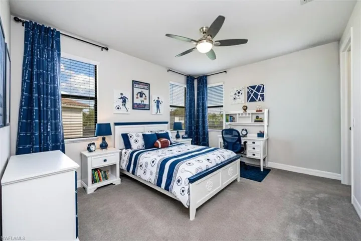 Upstairs Bedroom, virtually staged