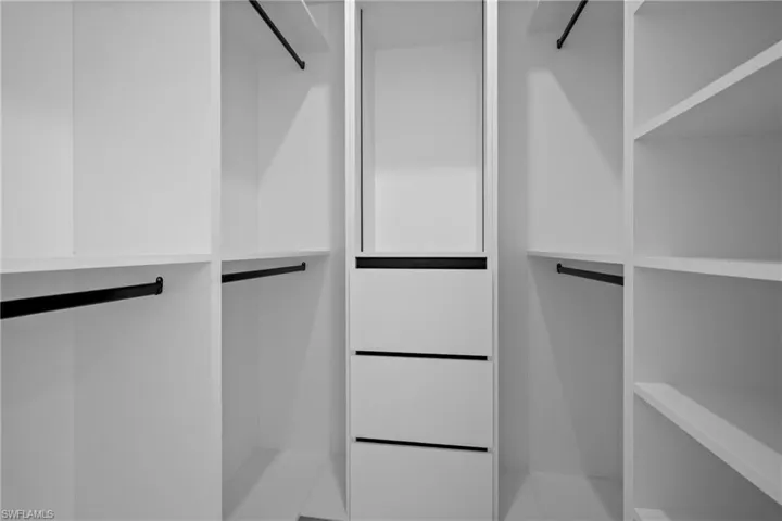 View of spacious closet