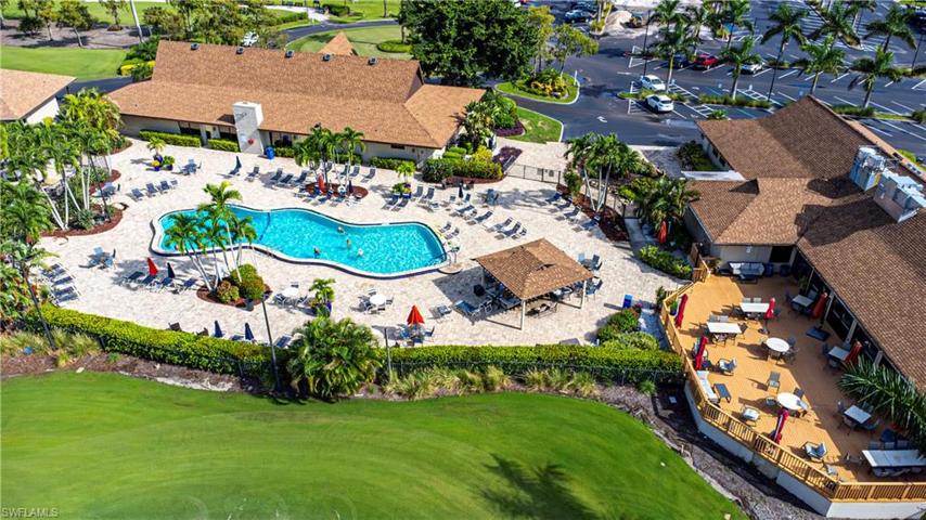 Another Resort style pool, by Clubhouse, all amenities, and 19th. Hole Restaurant and Bar.   Again walkable from Condo.