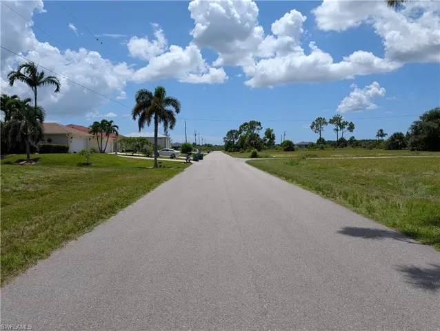 View of asphalt road