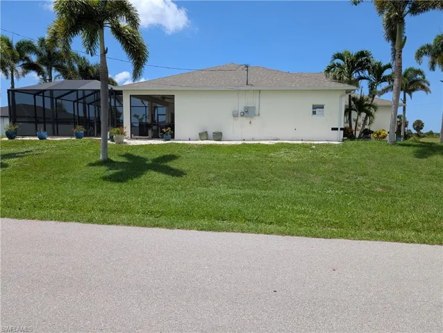 house across the road