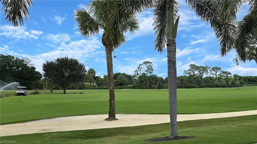 View of golf course