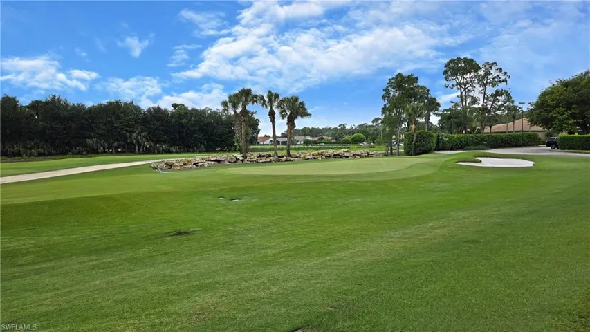 View of golf course