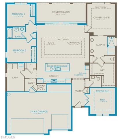 Floorplan with structurals