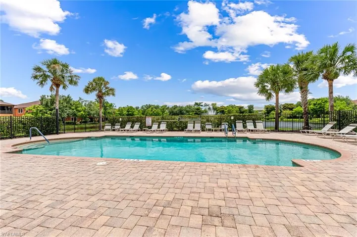 View of pool