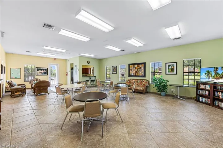 Clubhouse has room for activities