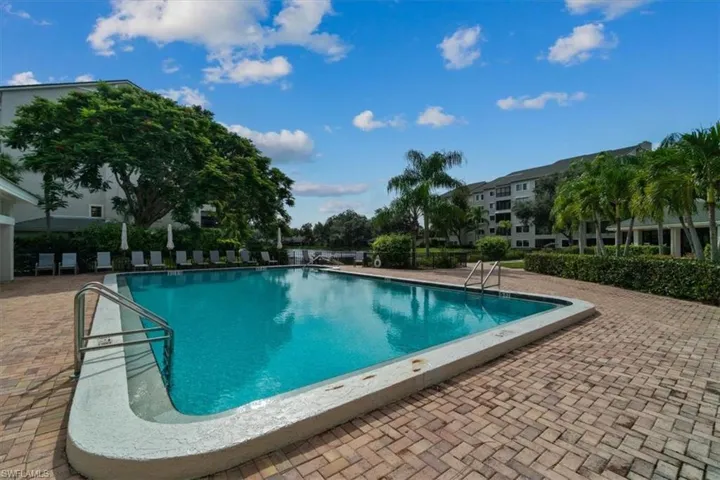View of pool