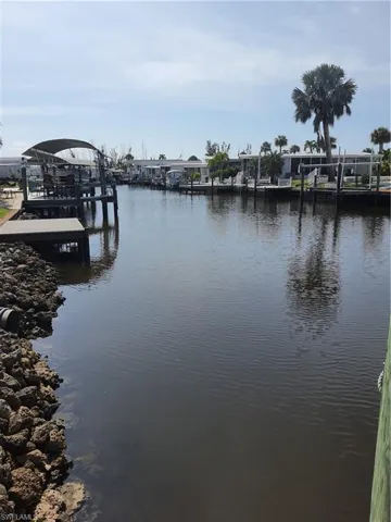 Looking down the canal