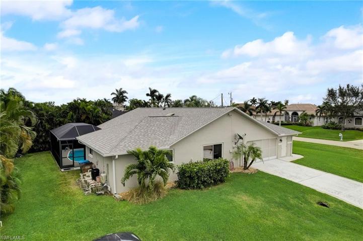 Aerial View Backyard