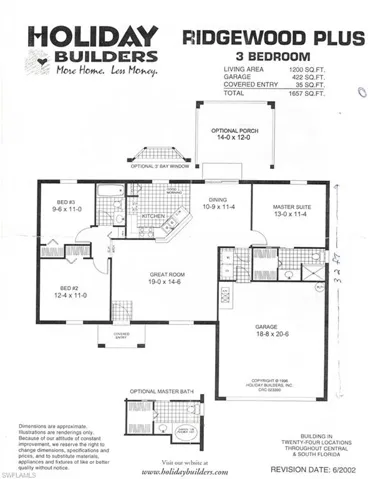 Home's floor plan