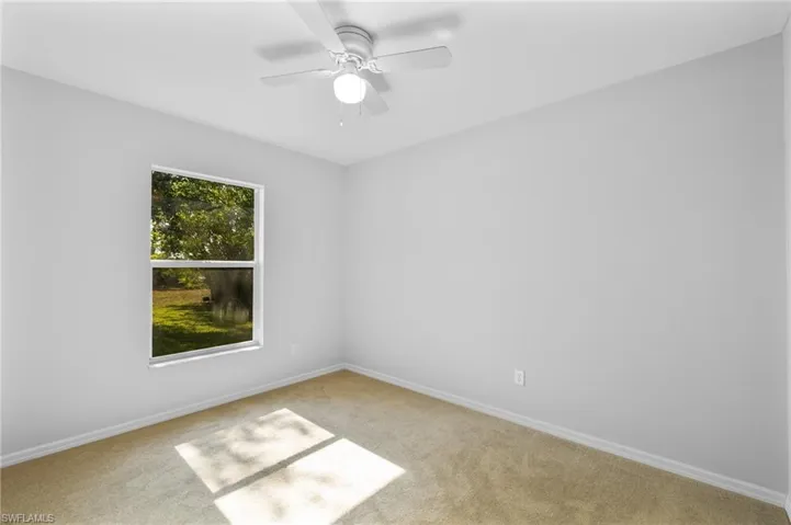 Rear bedroom next to guest bath