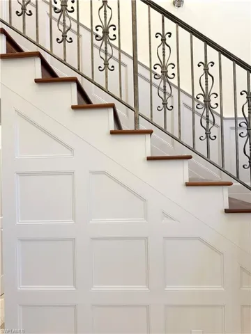 View of stairs