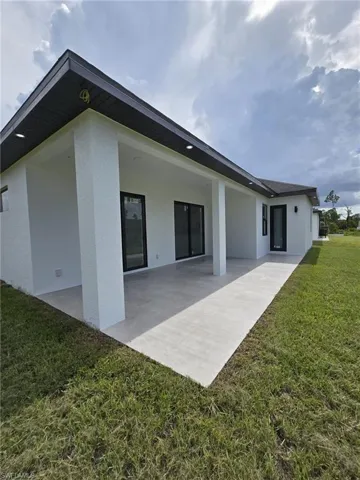 patio area