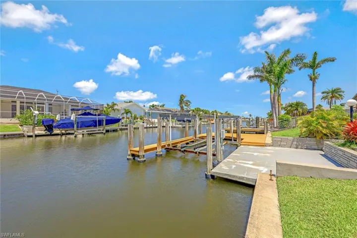 Canal view from property
