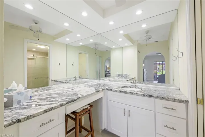 En suite bathroom