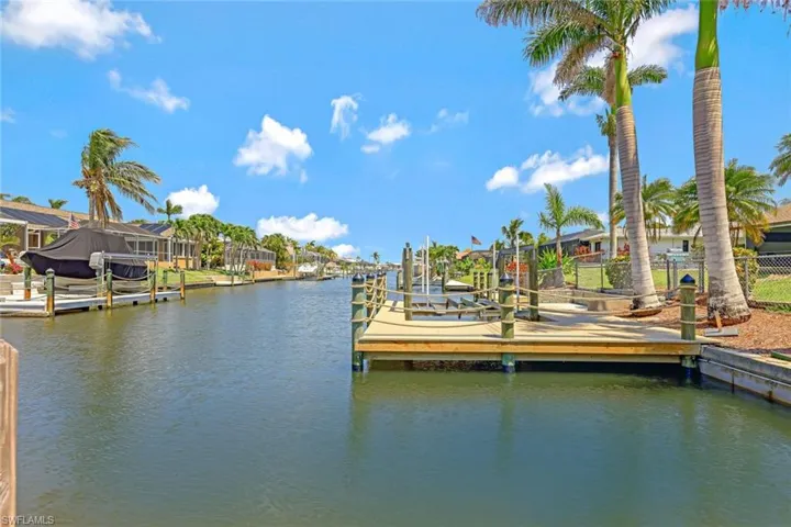 View down the canal