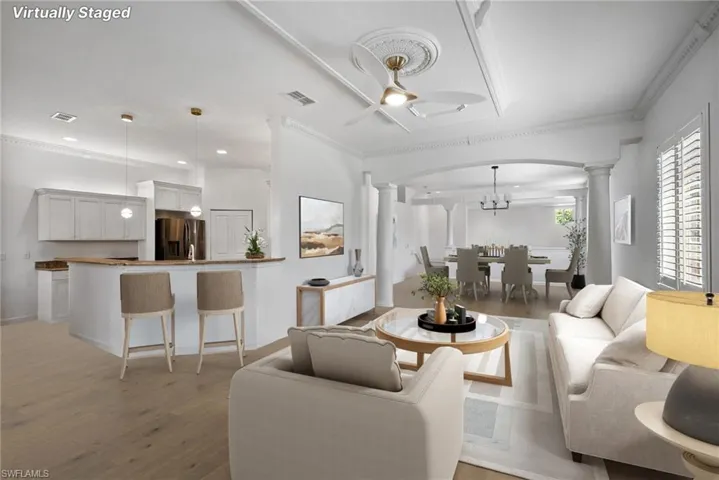 *** VIRTUALLY STAGED *** Living Space