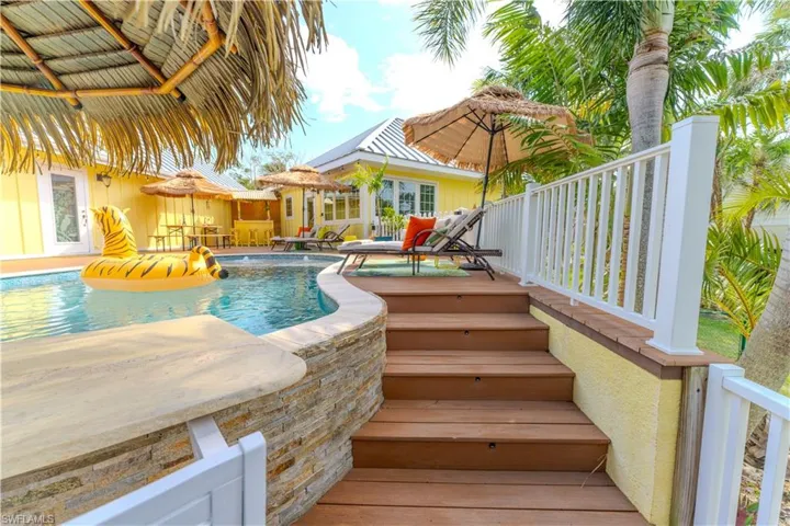 View of pool - Virtually Edited Image