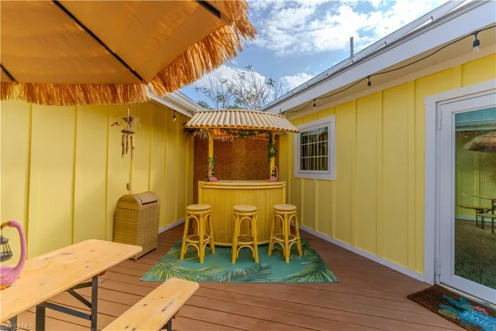 View of deck- Virtually Edited Image