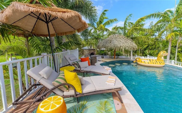 View of swimming pool- Virtually Edited Image